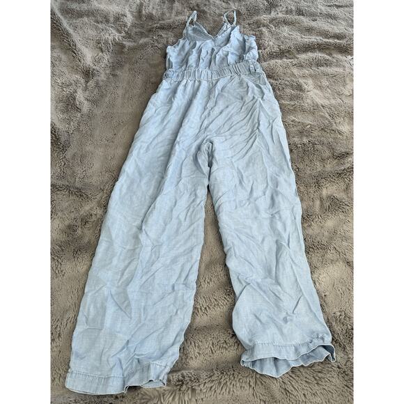 Thread & Supply Ladies Romper Chambray Stretchy Comfortable Size Xsmall - Picture 5 of 12